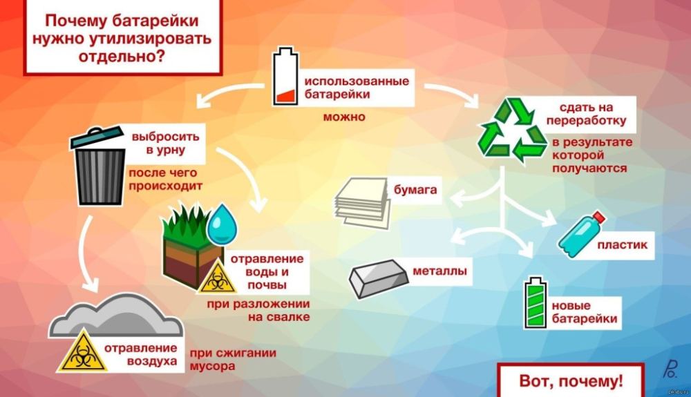 Фото из новости: Куда нести использованные батарейки?